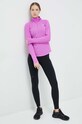 New Balance bluza do biegania Accelerate WT23227COM fioletowy SS23