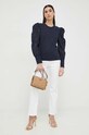 Morgan bluza TBRODA.MARINE granatowy SS23