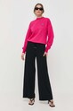 Mikina PLEIN SPORT PACC.WJO0868.SJO001N ružová SS23