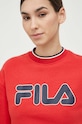 Fila bluza x Hailey Bieber czerwony FAW0817
