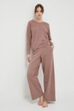 4F bluza dresowa beżowy 4FSS23TSWSF214