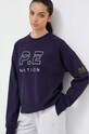 P.E Nation bluza bawełniana granatowy 23PE2F068