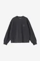 black Carhartt WIP cotton sweatshirt Carhartt WIP W' Tacoma Sweat I031384 BLACK