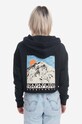 Odzież Napapijri bluza bawełniana B-Cenepa Crop NA4GXR.041 czarny