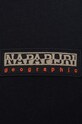 Napapijri hanorac de bumbac Napapijri B-Cenepa Crop H NA4GXR 041 negru NA4GXR.041