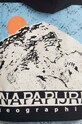 Napapijri bluza bawełniana B-Cenepa Crop NA4GXR.041 czarny