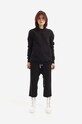 Bavlnená mikina Rick Owens DS01B7231.F.BLACK čierna SS23