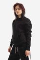 Rick Owens felpa in cotone DS01B7231.F.BLACK nero