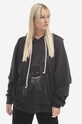 Pamučna dukserica Rick Owens Hustler print crna DS02B4234.RNEP2