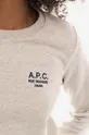 beige A.P.C. cotton sweatshirt Sweat Skye
