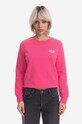 A.P.C. cotton sweatshirt Sweat Skye plain pink COEZD.F27700