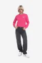 Βαμβακερή μπλούζα A.P.C. Sweat Skye ροζ