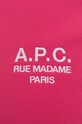 A.P.C. cotton sweatshirt Sweat Skye pink COEZD.F27700
