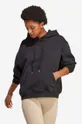 black adidas Originals sweatshirt Adicolor Oversized Hoodie Women’s