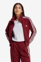 červená Mikina adidas Originals Adicolor Classics Firebird Track Jacket Dámsky