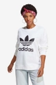 white adidas Originals sweatshirt IB7428 adidas TRF Crew Sweat I Women’s