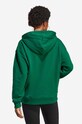 Clothing adidas Originals cotton sweatshirt Trefoil Hoodie IB7433 green
