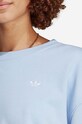 adidas Originals cotton sweatshirt IC4976 blue