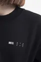 μαύρο Βαμβακερή μπλούζα MCQ