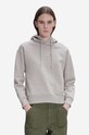A.P.C. bluza bawełniana Christina z kapturem szary COFDZ.F27624