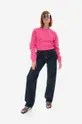 pink KSUBI cotton sweatshirt