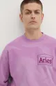 vijolična Bombažen pulover Aries