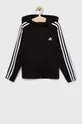 črna Otroški pulover adidas G 3S FZ Dekliški