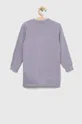 Dievčenské šaty Calvin Klein Jeans fialová