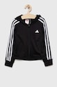 Adidas bluza copii imprimeu negru HR5792