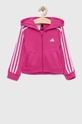 różowy adidas bluza dziecięca G TR-ES 3S Dziewczęcy