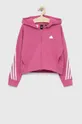 ροζ Παιδική μπλούζα adidas G FI 3S Για κορίτσια