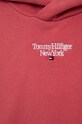 Dziewczynka Tommy Hilfiger bluza dziecięca KG0KG07046.PPYX różowy