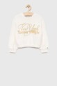 Tommy Hilfiger bluza dziecięca aplikacja beżowy KG0KG07045.PPYX