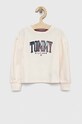 Tommy Hilfiger bluza dziecięca aplikacja beżowy KG0KG07098.PPYX