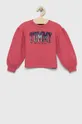ροζ Παιδική μπλούζα Tommy Hilfiger Για κορίτσια