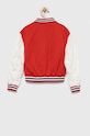 Detská bunda bomber Tommy Hilfiger KG0KG07138.PPYX červená SS23