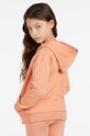 Detská bavlnená mikina Guess J3RQ01.KA6R0.PPYX oranžová