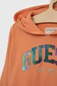 πορτοκαλί Παιδική βαμβακερή μπλούζα Guess