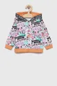 πολύχρωμο Παιδική βαμβακερή μπλούζα Guess Για κορίτσια