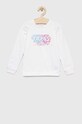 Guess bluza dziecięca aplikacja biały K3RQ04.KA6V0.PPYX