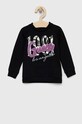 Guess bluza dziecięca aplikacja czarny K3RQ04.KA6V0.PPYX