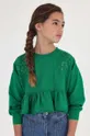 zielony Mayoral bluza dziecięca Dziewczęcy