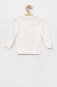 United Colors of Benetton pulover din bumbac pentru bebeluși 1098B100J.W.SEASONAL alb SS23