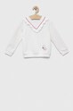 United Colors of Benetton bluza dziecięca z elastanem biały 39W3G107U.P.SEASONAL