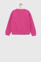 United Colors of Benetton bluza bawełniana dziecięca purpurowy