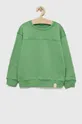 zielony United Colors of Benetton bluza dziecięca Dziewczęcy