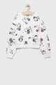 United Colors of Benetton bluza bawełniana dziecięca x Peanuts wzorzyste biały 3V4WC10CU.G.SEASONAL