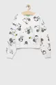λευκό Παιδική βαμβακερή μπλούζα United Colors of Benetton x Peanuts Για κορίτσια