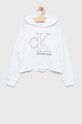 Calvin Klein Jeans bluza dziecięca z kapturem biały IG0IG01934.PPYX