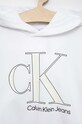 Dziewczynka Calvin Klein Jeans bluza dziecięca IG0IG01934.PPYX biały